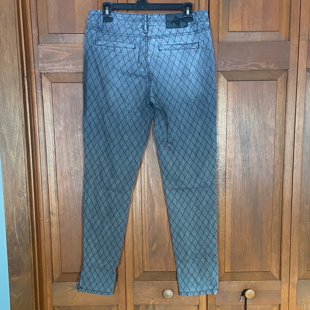 Bcbgeneration Gray Patterned Women's Straight Leg… - image 4